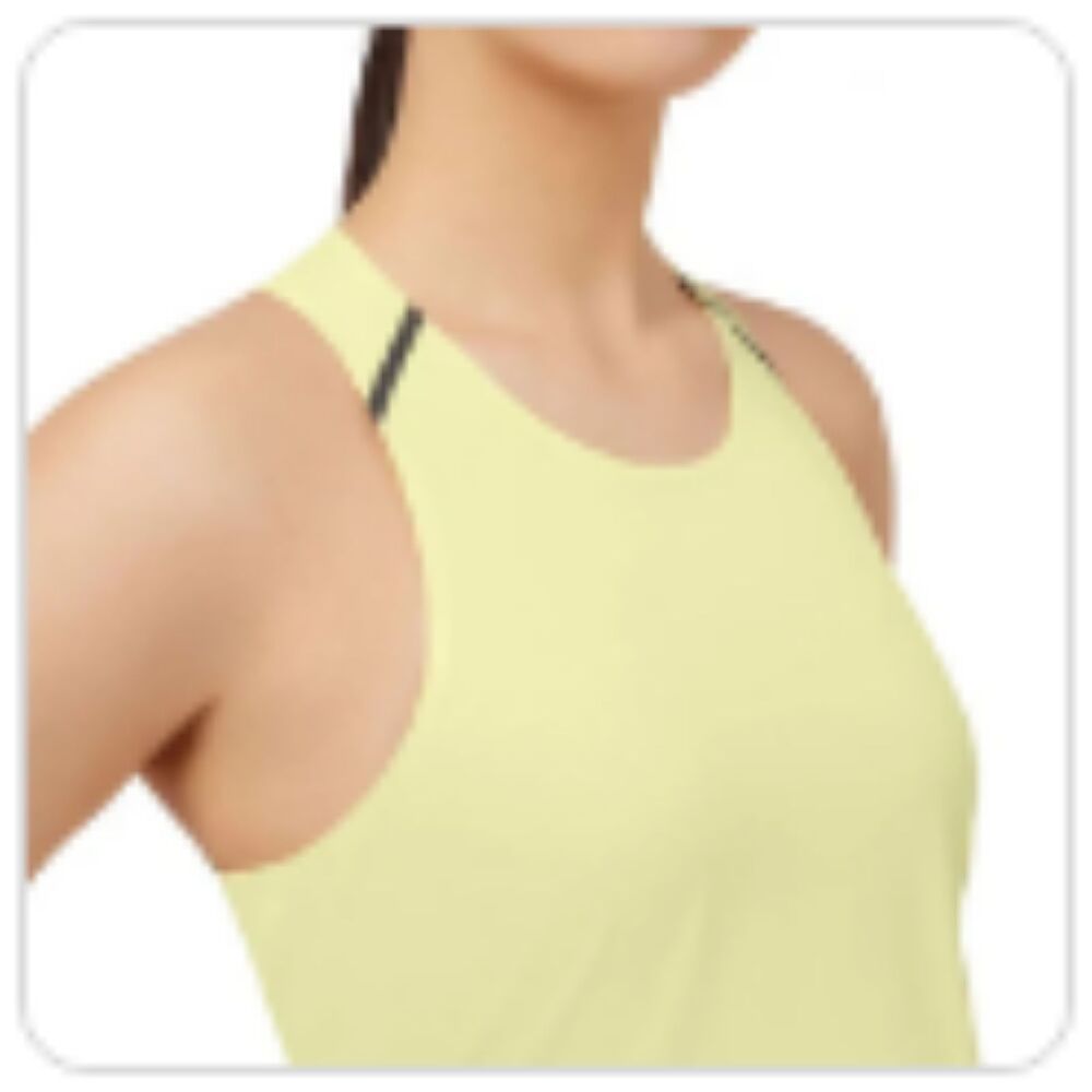 On Women's Tank-T, Limelight|Black, XL